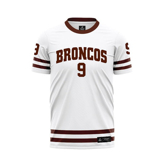 Western Michigan - NCAA Men's Ice Hockey : Zach Bade - Soccer Jersey-0