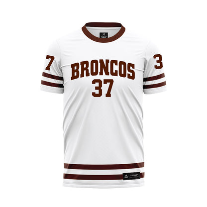 Western Michigan - NCAA Men's Ice Hockey : Zach Bookman - Soccer Jersey-0