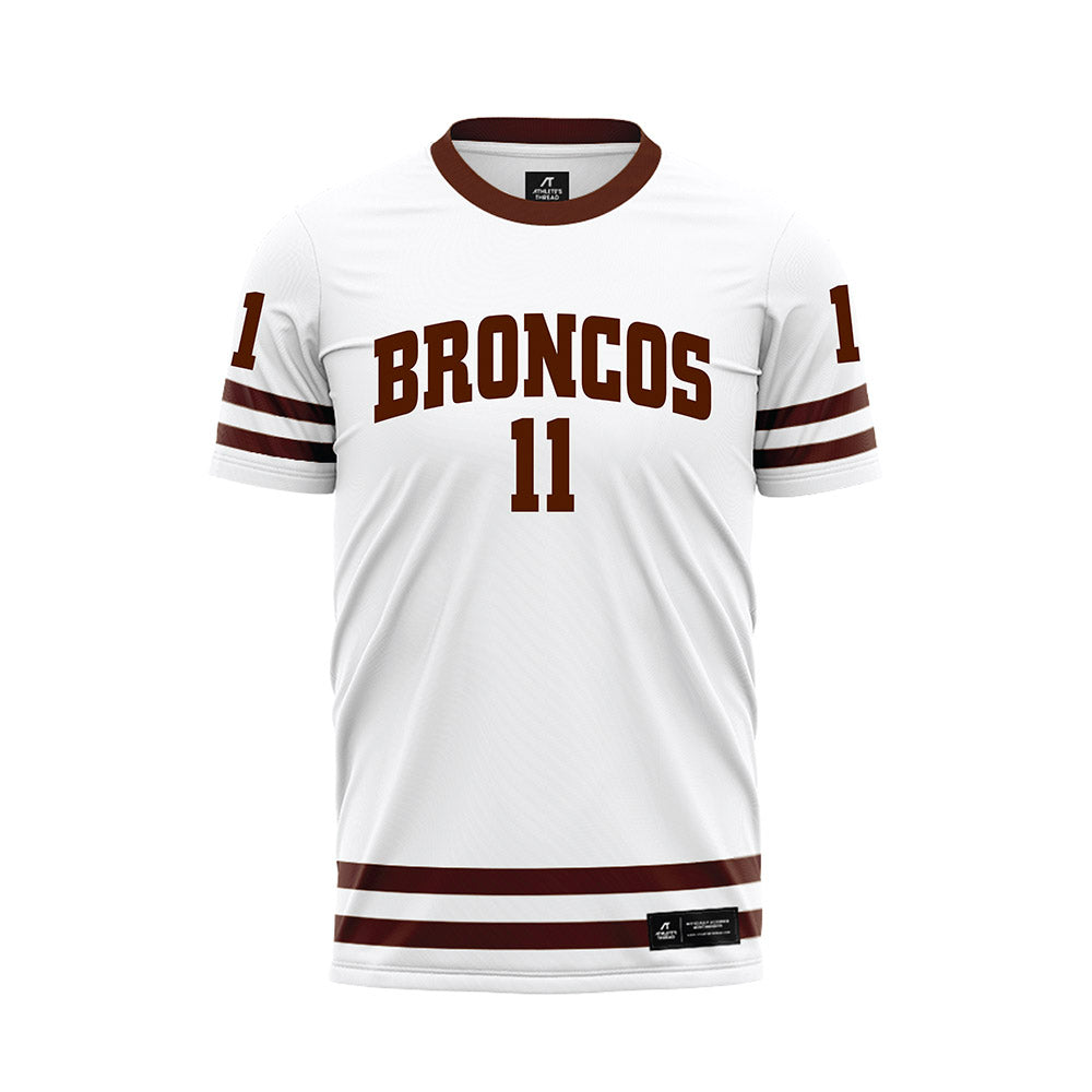 Western Michigan - NCAA Men's Ice Hockey : Tyler MacKenzie - Soccer Jersey-0