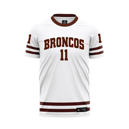 Western Michigan - NCAA Men's Ice Hockey : Tyler MacKenzie - Soccer Jersey-0