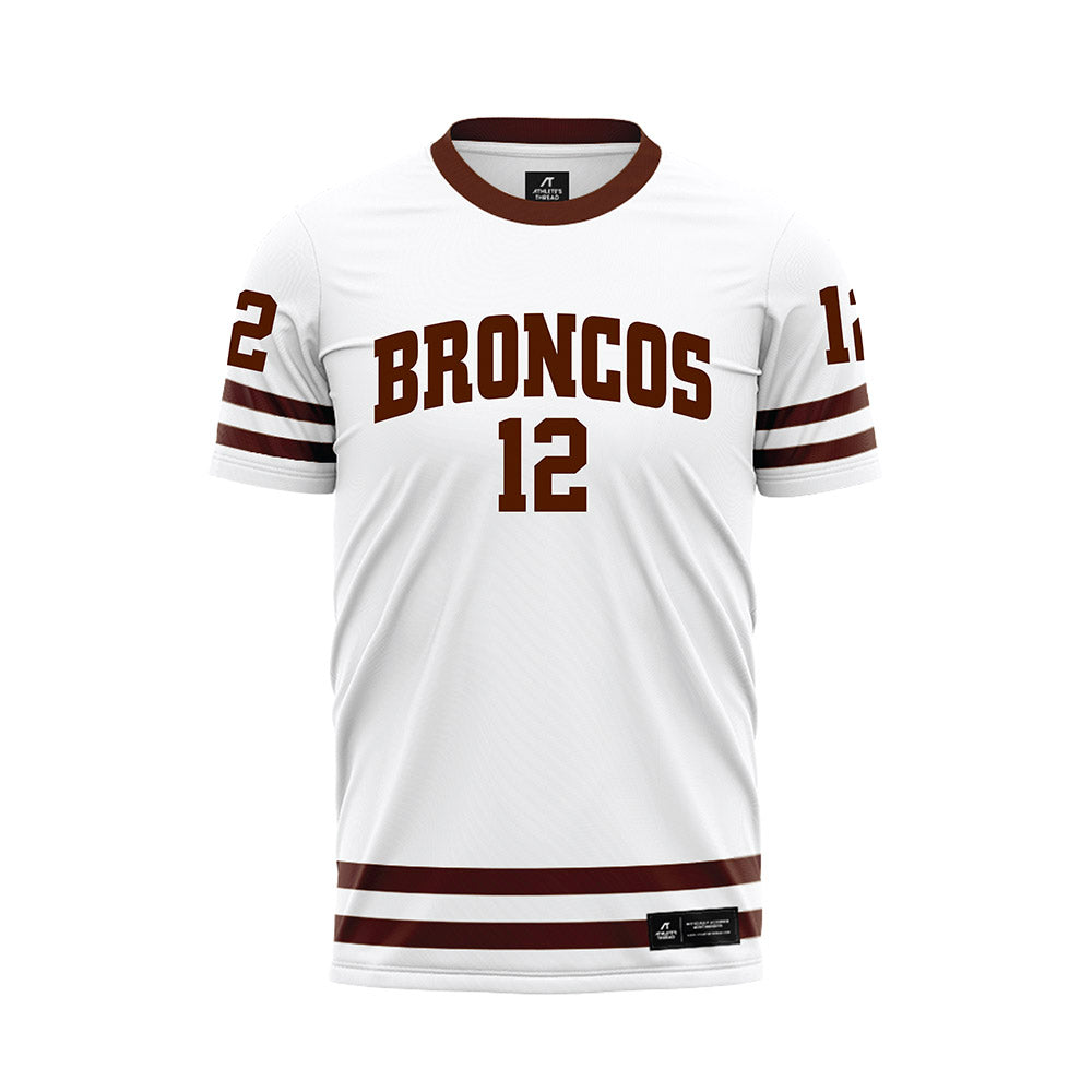 Western Michigan - NCAA Men's Ice Hockey : Samuel Huck - Soccer Jersey-0