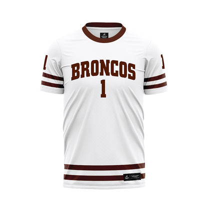 Western Michigan - NCAA Men's Ice Hockey : Kirk Laursen - Soccer Jersey-0