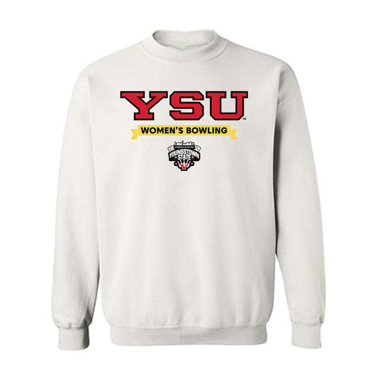 Youngstown State - NCAA Women's Bowling : Amber Mason - Classic Shersey Crewneck Sweatshirt-0