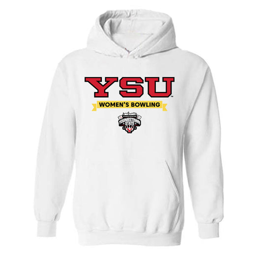 Youngstown State - NCAA Women's Bowling : Leyna Kratzer - Classic Shersey Hooded Sweatshirt-0