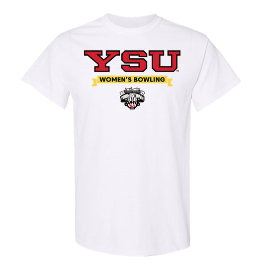 Youngstown State - NCAA Women's Bowling : Amber Spicer - Classic Shersey T-Shirt-0