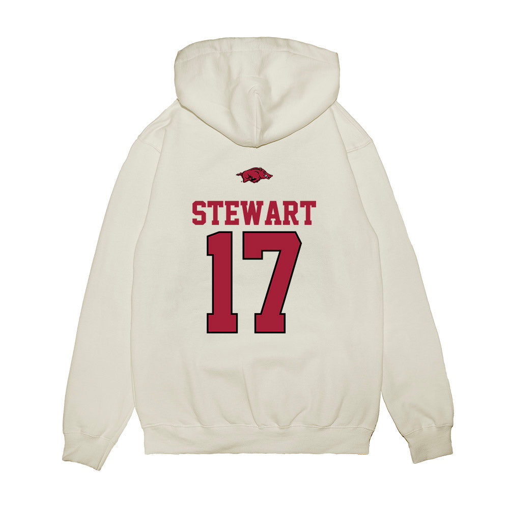 Arkansas - NCAA Baseball : Zack Stewart - USA Premium Hooded Sweatshirt-1