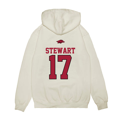 Arkansas - NCAA Baseball : Zack Stewart - USA Premium Hooded Sweatshirt-1