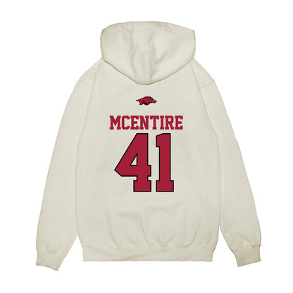 Arkansas - NCAA Baseball : Will McEntire - USA Premium Hooded Sweatshirt-1