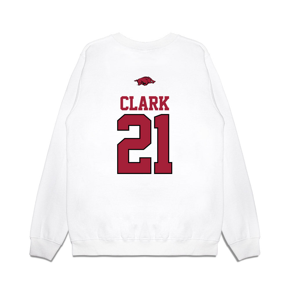 Arkansas - NCAA Baseball : Brenton Clark - USA Premium Crewneck Sweatshirt-1