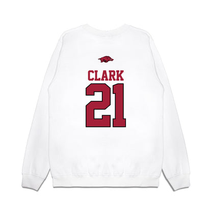 Arkansas - NCAA Baseball : Brenton Clark - USA Premium Crewneck Sweatshirt-1