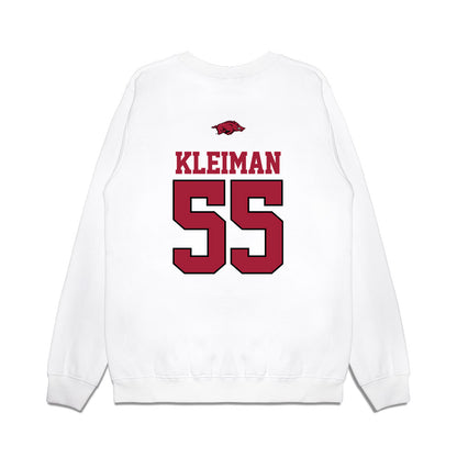 Arkansas - NCAA Baseball : Brendan Kleiman - USA Premium Crewneck Sweatshirt-1