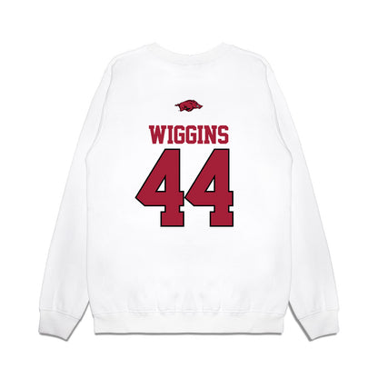 Arkansas - NCAA Baseball : Carson Wiggins - USA Premium Crewneck Sweatshirt-1