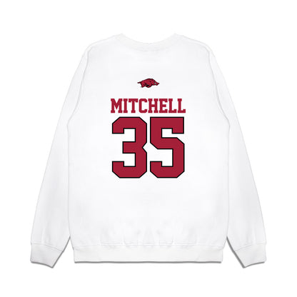Arkansas - NCAA Baseball : Cayden Mitchell - USA Premium Crewneck Sweatshirt-1