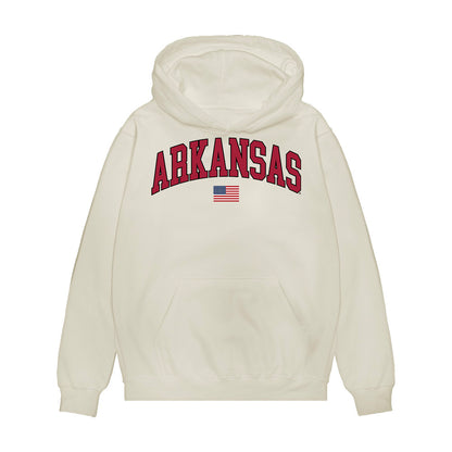 Arkansas - NCAA Baseball : Tavian Josenberger - USA Premium Hooded Sweatshirt-0