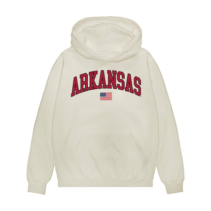 Arkansas - NCAA Baseball : Cole Gibler - USA Premium Hooded Sweatshirt-0