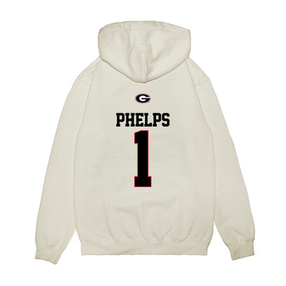 Georgia - NCAA Baseball : Tre Phelps - USA Raglan Premium Hooded Sweatshirt-1