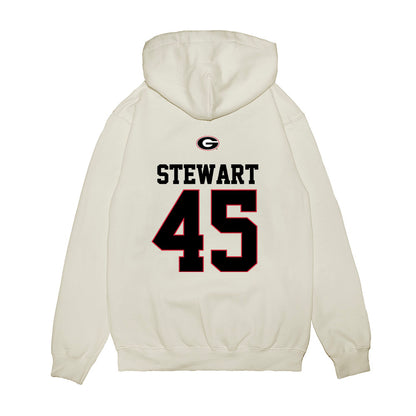 Georgia - NCAA Baseball : Bradley Stewart - USA Raglan Premium Hooded Sweatshirt-1