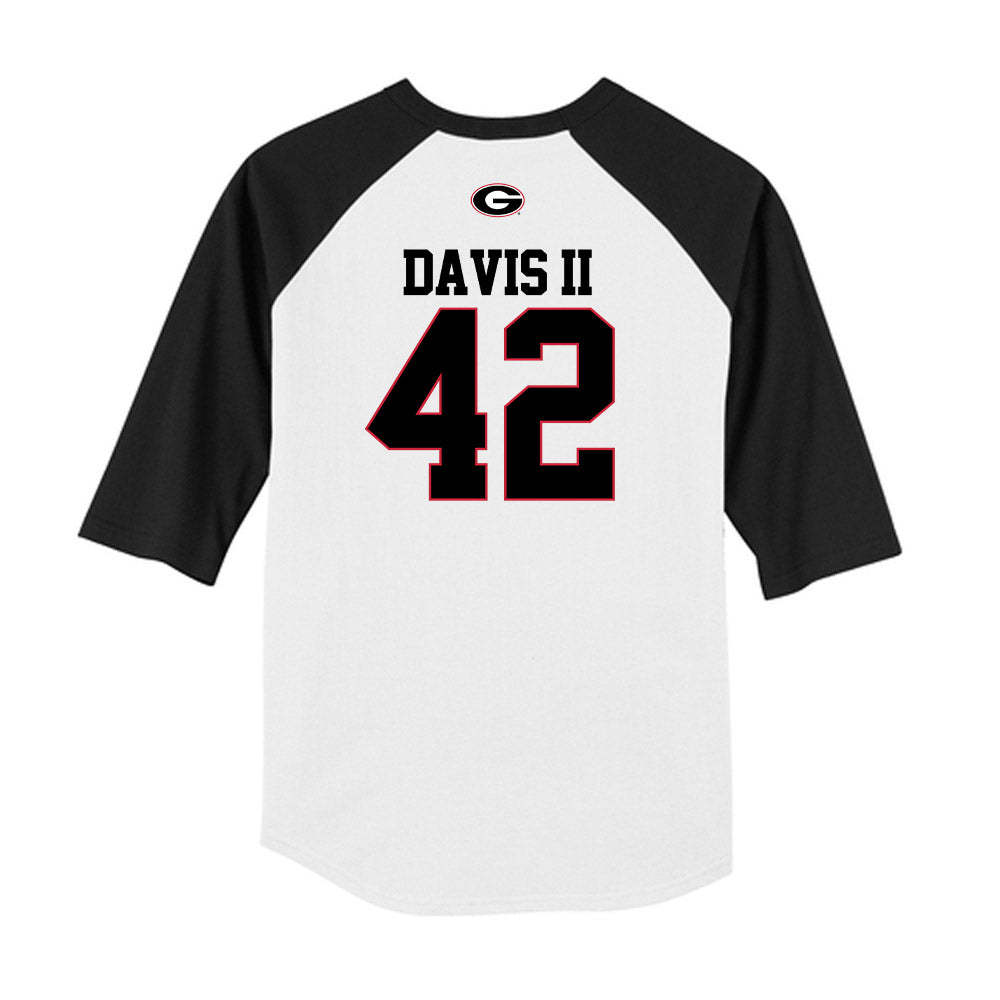 Georgia - NCAA Baseball : Alton Davis II - USA Raglan Raglan Shirt-1