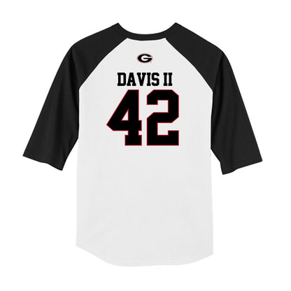 Georgia - NCAA Baseball : Alton Davis II - USA Raglan Raglan Shirt-1