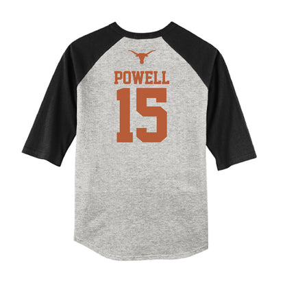 Texas - NCAA Baseball : Peyton Powell - USA Raglan Raglan Shirt-1