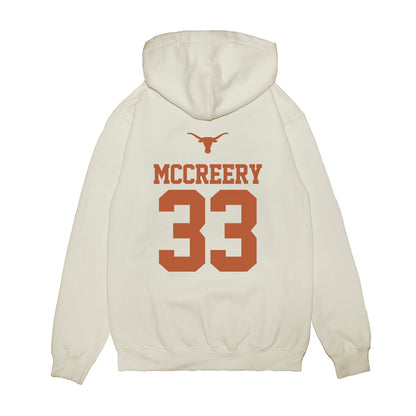 Texas - NCAA Baseball : Connor McCreery - USA Raglan Premium Hooded Sweatshirt-1