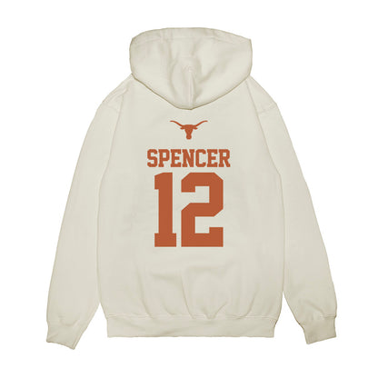 Texas - NCAA Baseball : Jared Spencer - USA Raglan Premium Hooded Sweatshirt-1