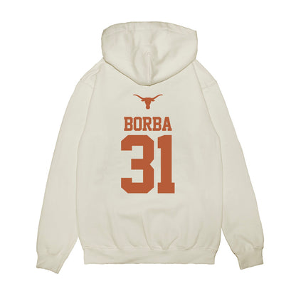 Texas - NCAA Baseball : Casey Borba - USA Raglan Premium Hooded Sweatshirt-1