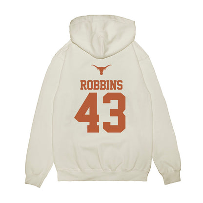 Texas - NCAA Baseball : Aiden Robbins - USA Raglan Premium Hooded Sweatshirt-1