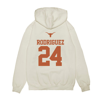 Texas - NCAA Baseball : Adrian Rodriguez - USA Raglan Premium Hooded Sweatshirt-1