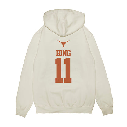 Texas - NCAA Baseball : Kade Bing - USA Raglan Premium Hooded Sweatshirt-1
