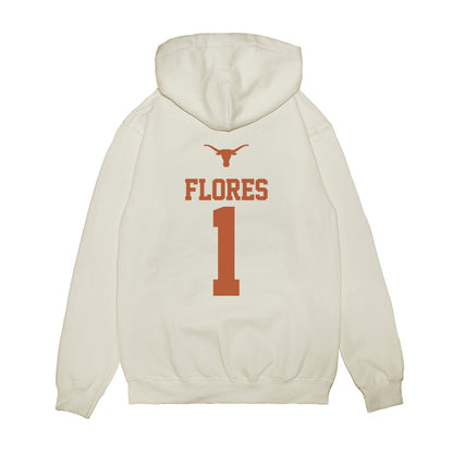Texas - NCAA Baseball : jalin flores - USA Raglan Premium Hooded Sweatshirt-1