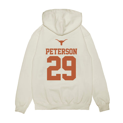 Texas - NCAA Baseball : Blake Peterson - USA Raglan Premium Hooded Sweatshirt-1