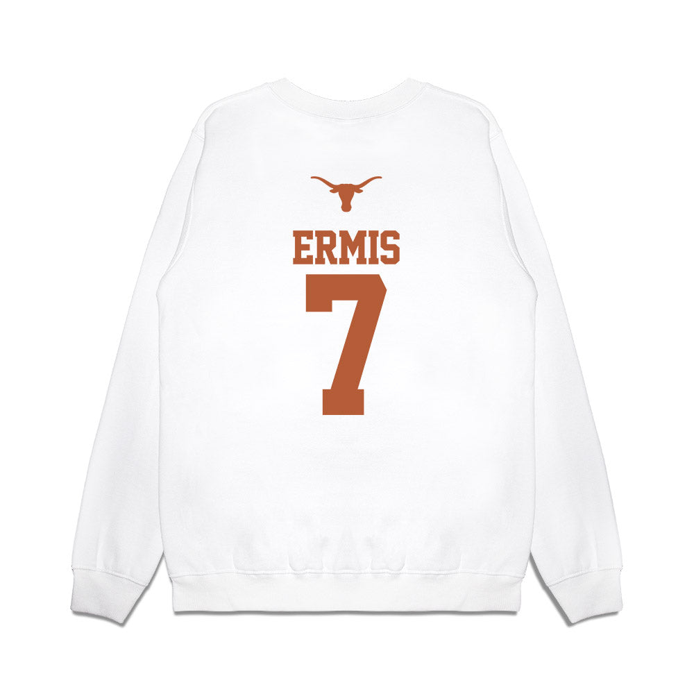 Texas - NCAA Baseball : Andrew Ermis - USA Raglan Premium Crewneck Sweatshirt-1