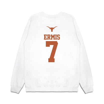 Texas - NCAA Baseball : Andrew Ermis - USA Raglan Premium Crewneck Sweatshirt-1