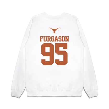 Texas - NCAA Baseball : Jadyn Furgason - USA Raglan Premium Crewneck Sweatshirt-1