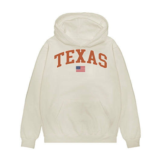 Texas - NCAA Baseball : Jack Mckernan - USA Raglan Premium Hooded Sweatshirt-0