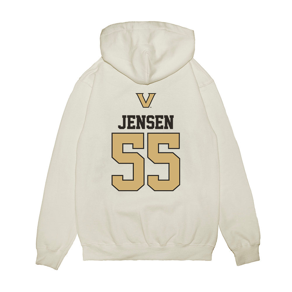 Vanderbilt - NCAA Baseball : Max Jensen - USA Premium Hooded Sweatshirt-1
