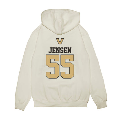 Vanderbilt - NCAA Baseball : Max Jensen - USA Premium Hooded Sweatshirt-1