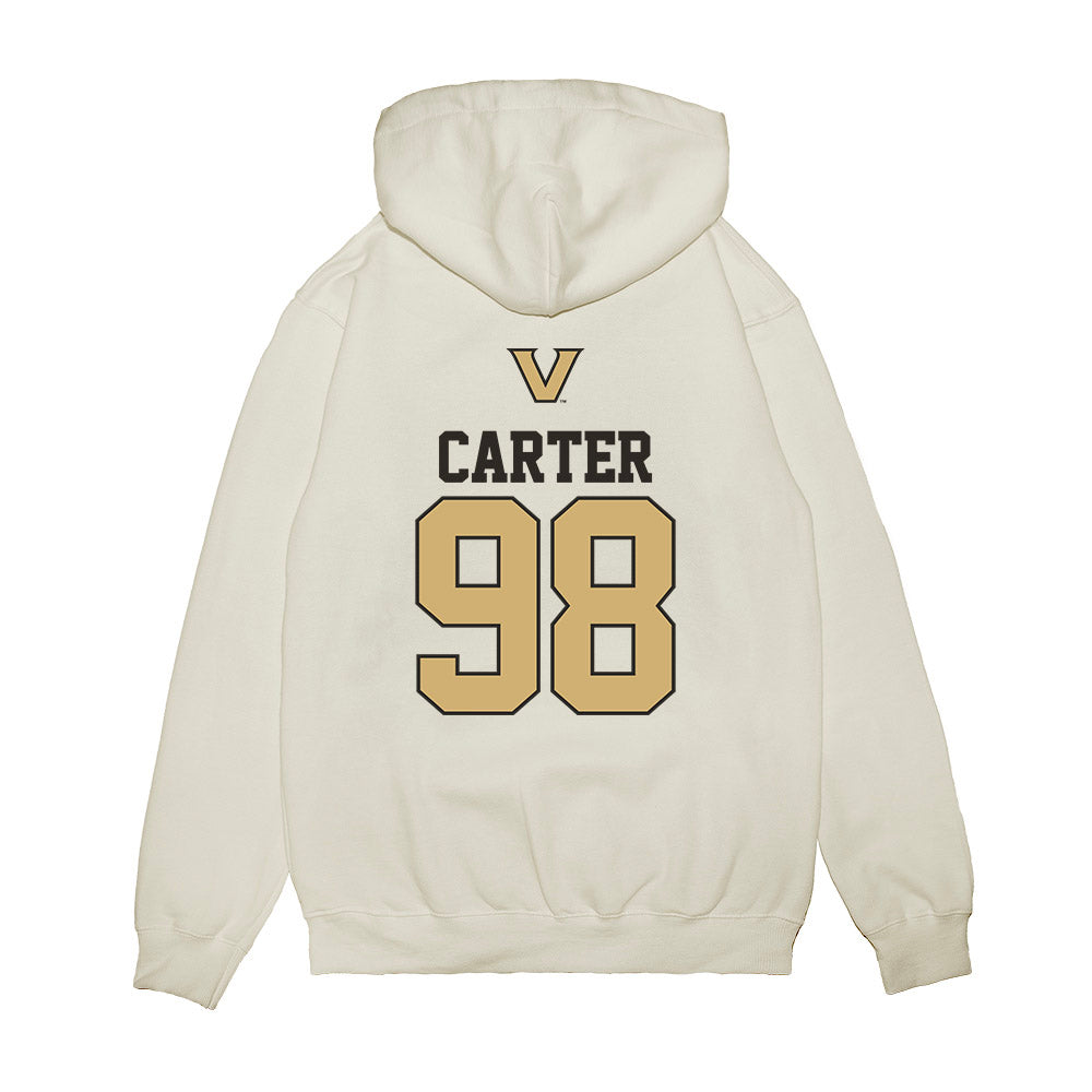 Vanderbilt - NCAA Baseball : Greysen Carter - USA Premium Hooded Sweatshirt-1