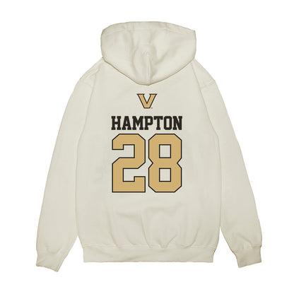 Vanderbilt - NCAA Baseball : Will Hampton - USA Premium Hooded Sweatshirt-1