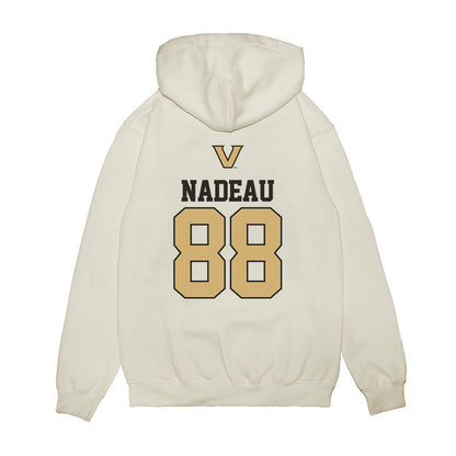 Vanderbilt - NCAA Baseball : Wyatt Nadeau - USA Premium Hooded Sweatshirt-1