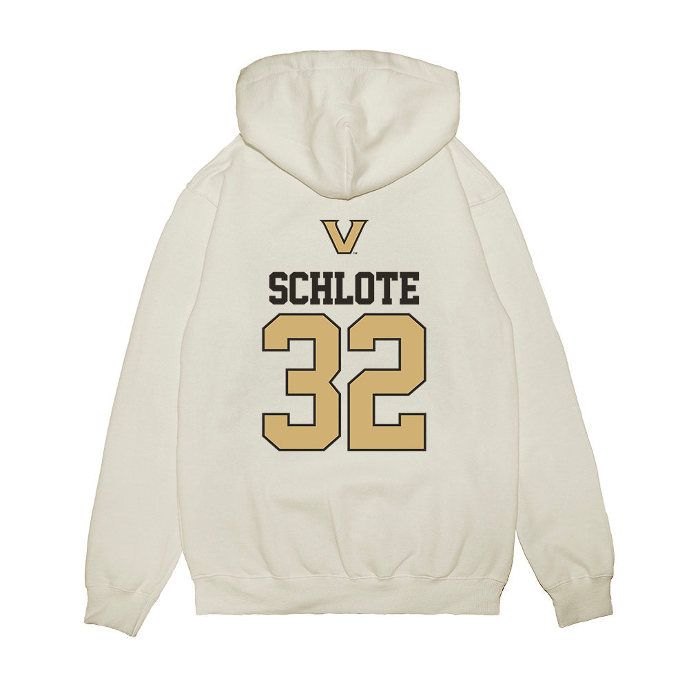 Vanderbilt - NCAA Baseball : Nate Schlote - USA Premium Hooded Sweatshirt-1
