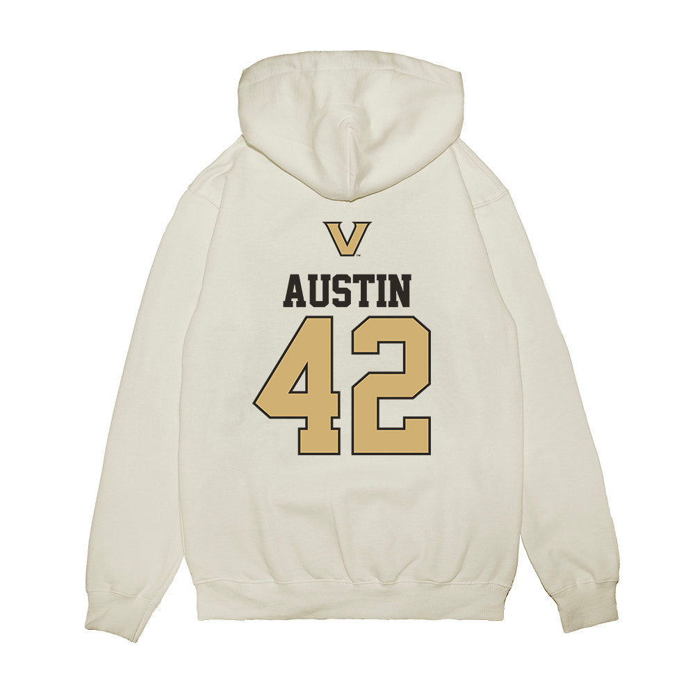 Vanderbilt - NCAA Baseball : Reginald Austin - USA Premium Hooded Sweatshirt-1