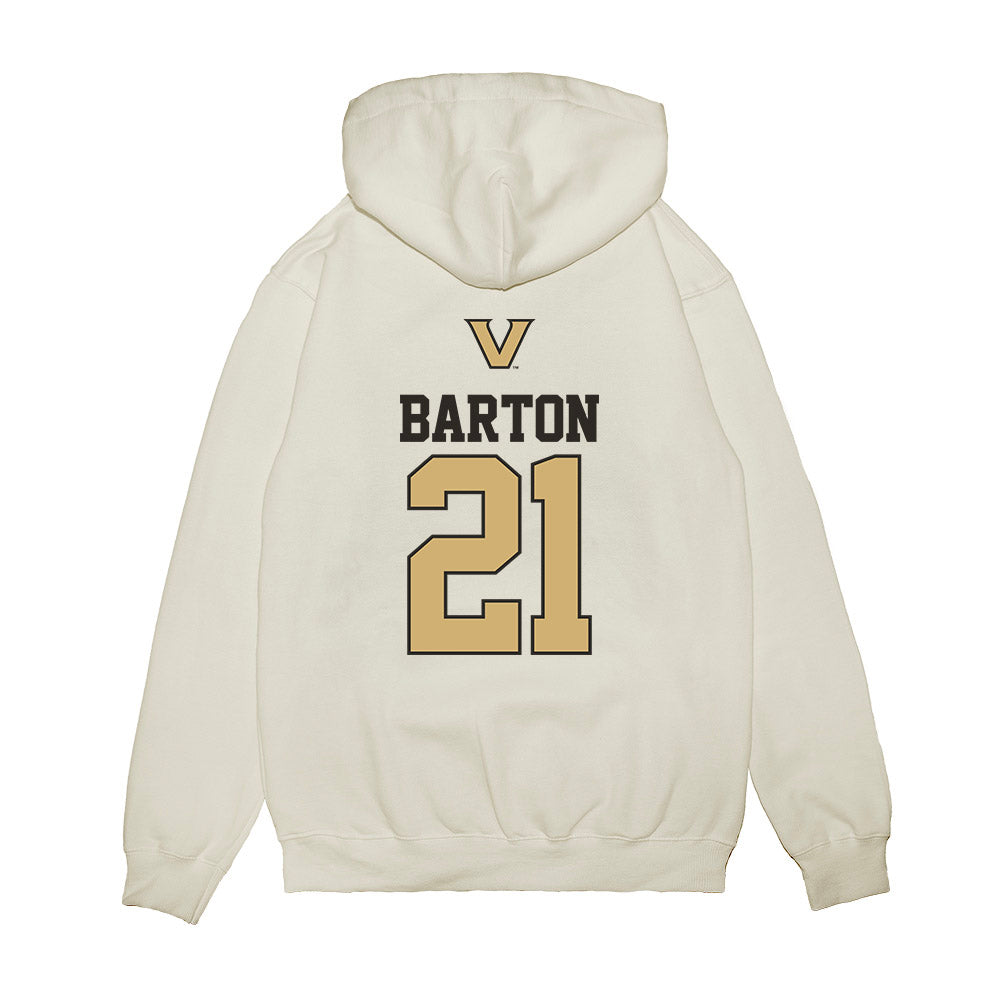Vanderbilt - NCAA Baseball : Hudson Barton - USA Premium Hooded Sweatshirt-1