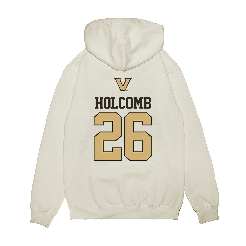 Vanderbilt - NCAA Baseball : Braden Holcomb - USA Premium Hooded Sweatshirt-1