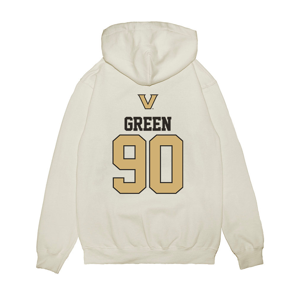Vanderbilt - NCAA Baseball : Miller Green - USA Premium Hooded Sweatshirt-1