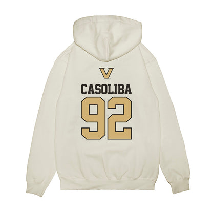 Vanderbilt - NCAA Baseball : Adria Casoliba - USA Premium Hooded Sweatshirt-1