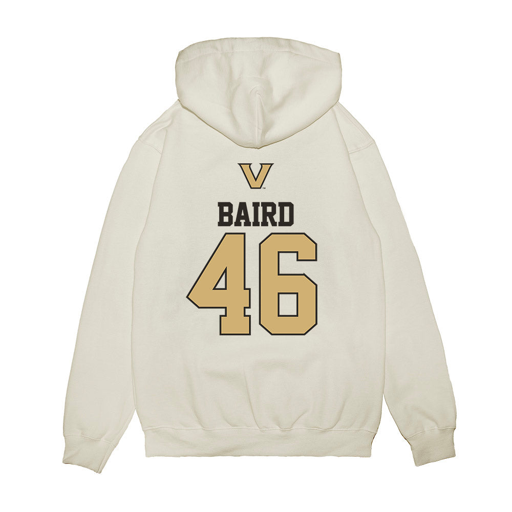 Vanderbilt - NCAA Baseball : Tyler Baird - USA Premium Hooded Sweatshirt-1