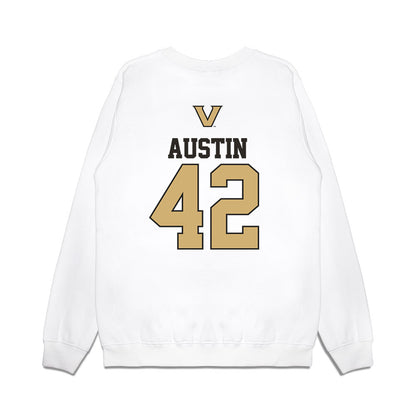 Vanderbilt - NCAA Baseball : Reginald Austin - USA Premium Crewneck Sweatshirt-1