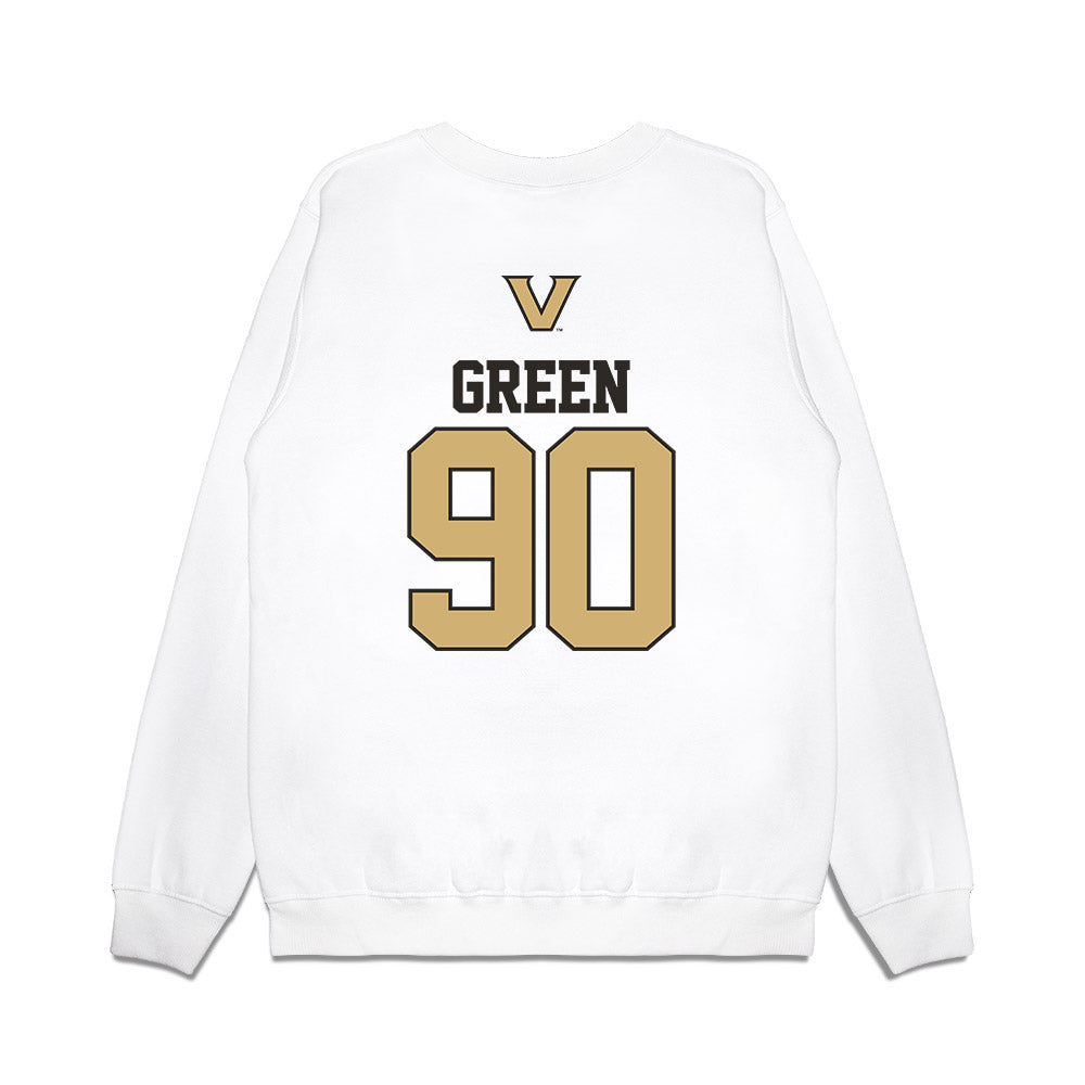 Vanderbilt - NCAA Baseball : Miller Green - USA Premium Crewneck Sweatshirt-1